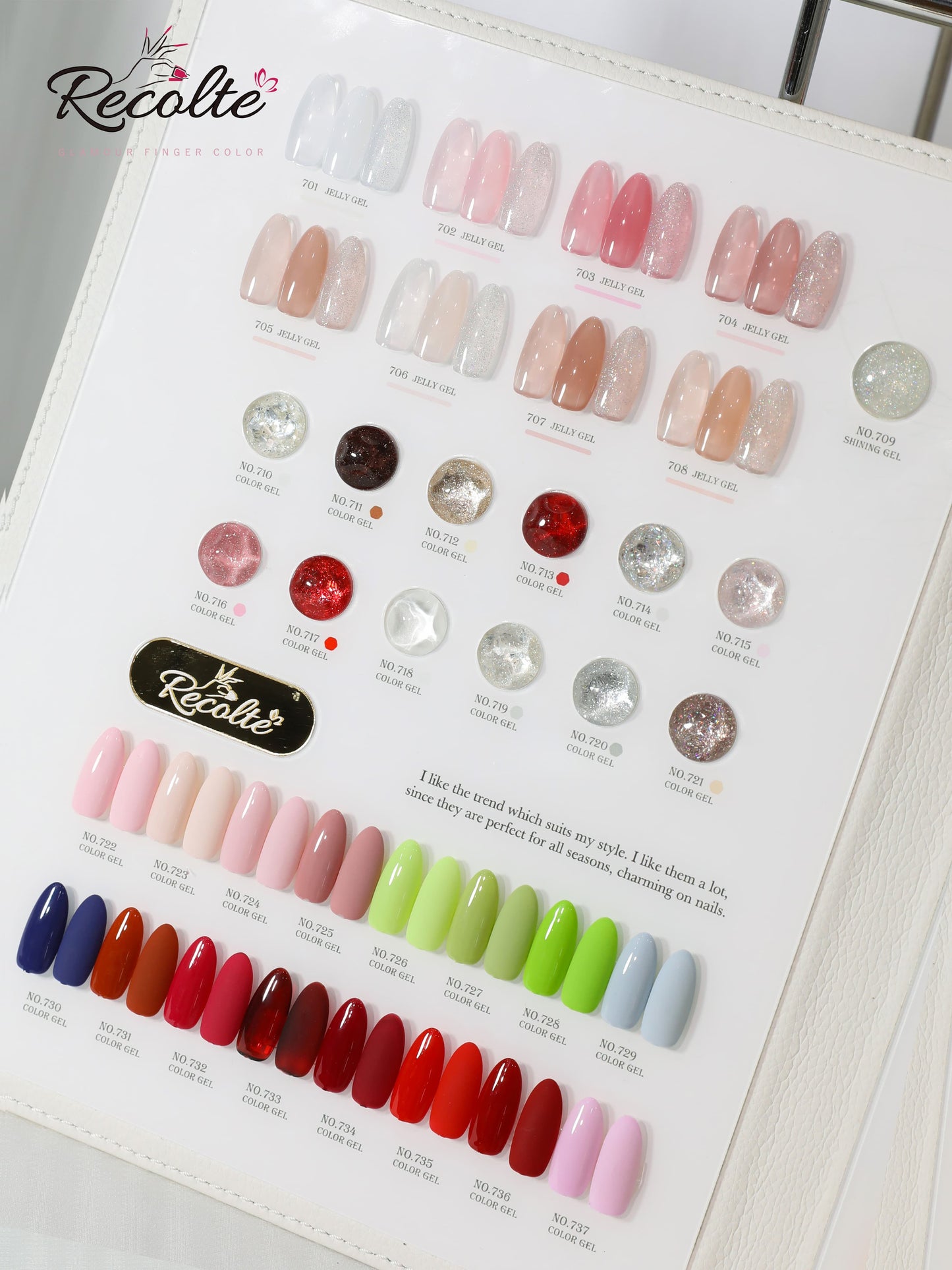 96 COLOUR SET 15ML GEL POLISH