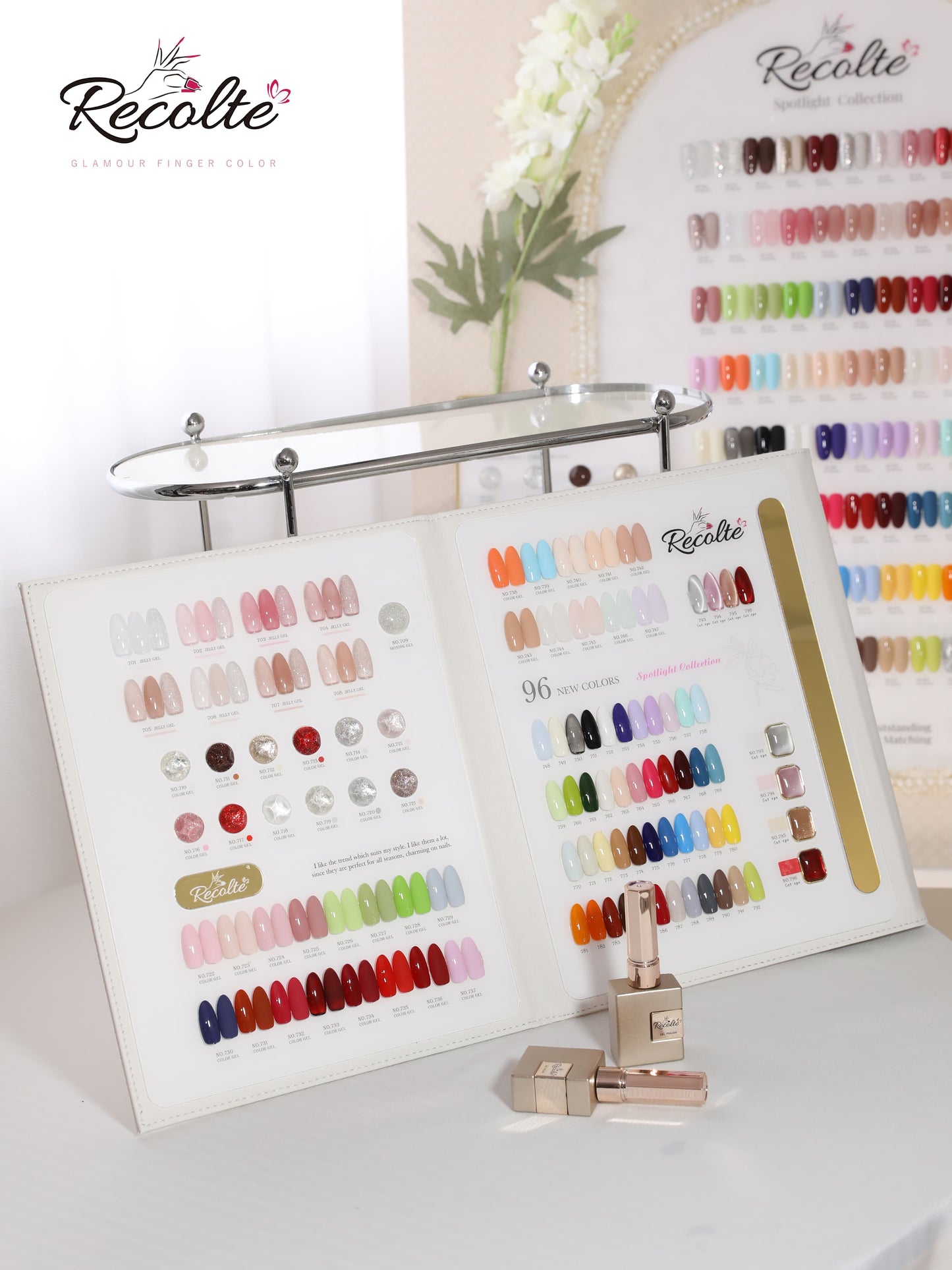 96 COLOUR SET 15ML GEL POLISH