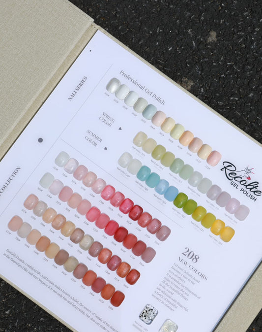 208 colour set 15ml gel polish